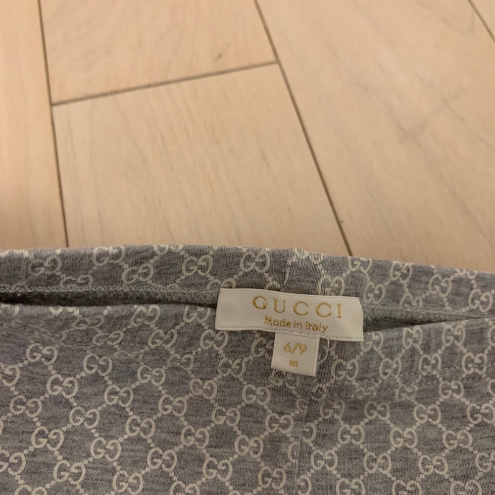 Gucci logo leggings 6-9m excellent conditi…
